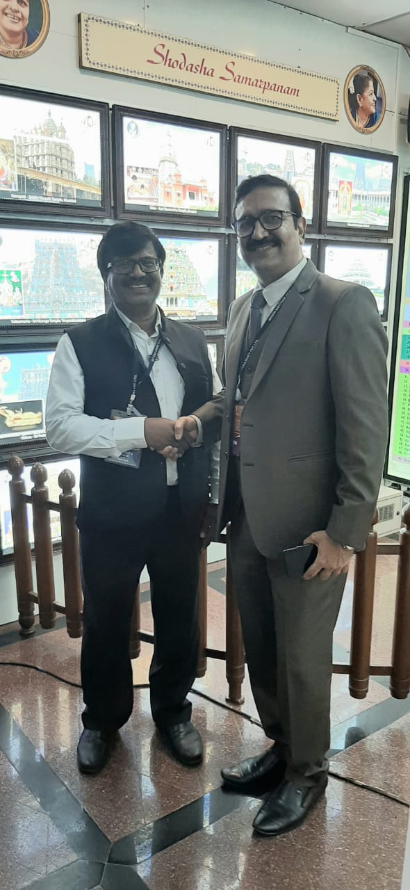 Met with IOE Leader Mr.Mukesh Joshi