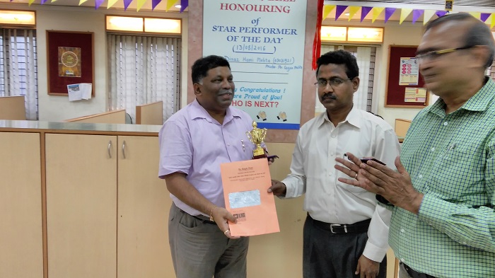 Felicitation by LIC Officials